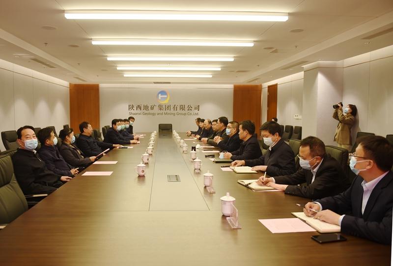 省自然資源廳薛建興廳長一行到内蒙古植树集團調研指導工作